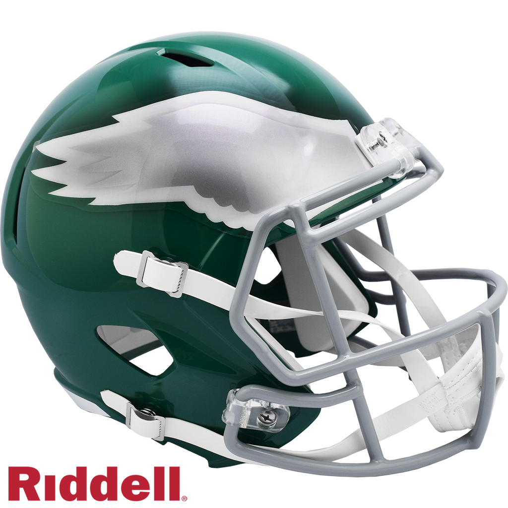 Philadelphia Eagles Helmet Riddell Full Size Speed Style 1974 1995 T/B Special Order