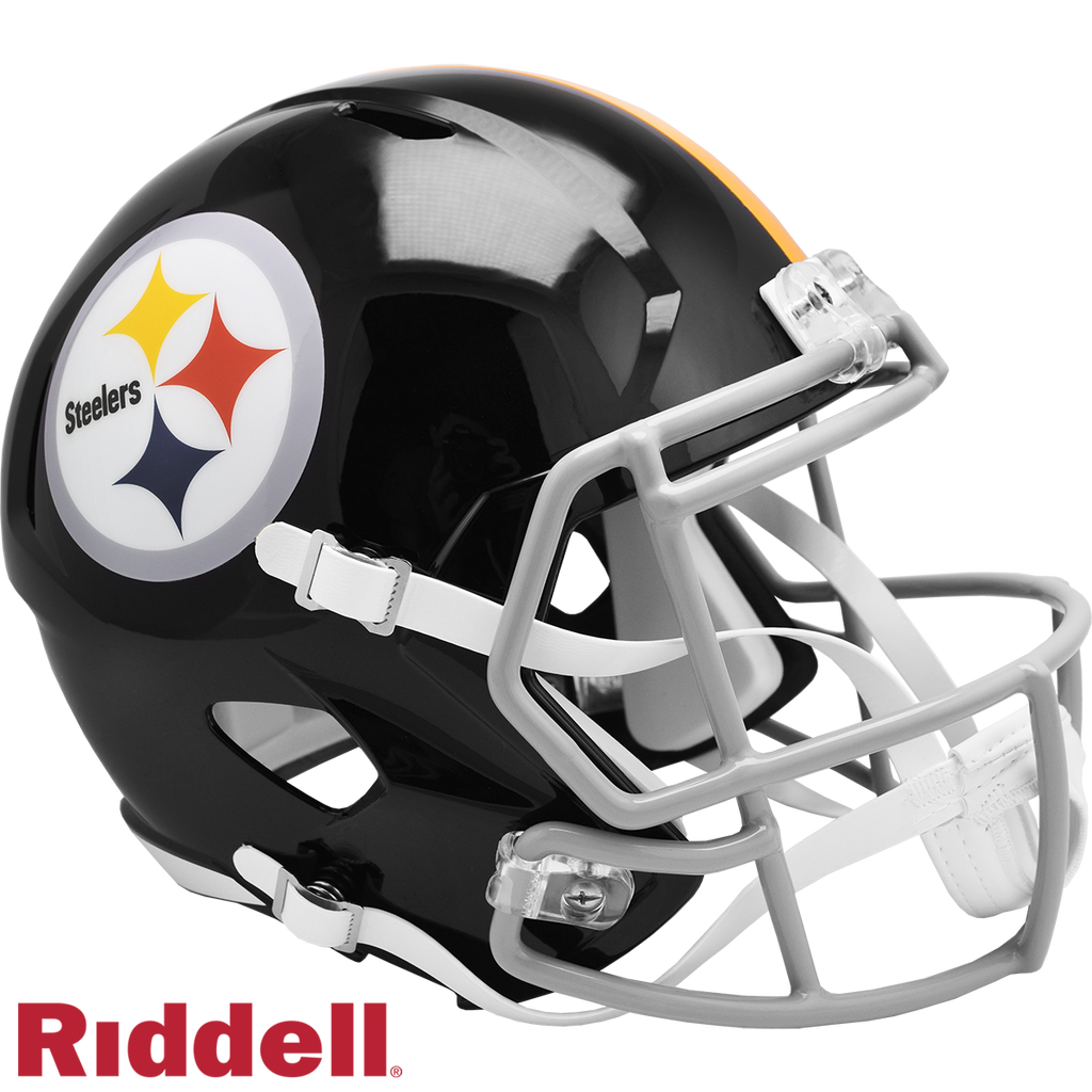Pittsburgh Steelers Helmet Riddell Replica Full Size Speed Style 1963 1976 T/B