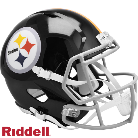 Pittsburgh Steelers Helmet Riddell Replica Full Size Speed Style 1963 1976 T/B