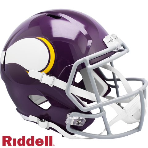 Minnesota Vikings Helmet Riddell Replica Full Size Speed Style 1961 1979 T/B