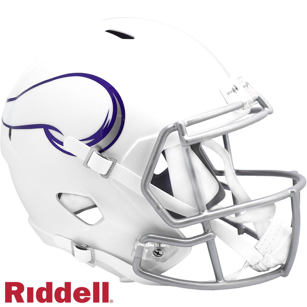 Minnesota Vikings Helmet Riddell Replica Full Size Speed Style On Field Alternate 2024