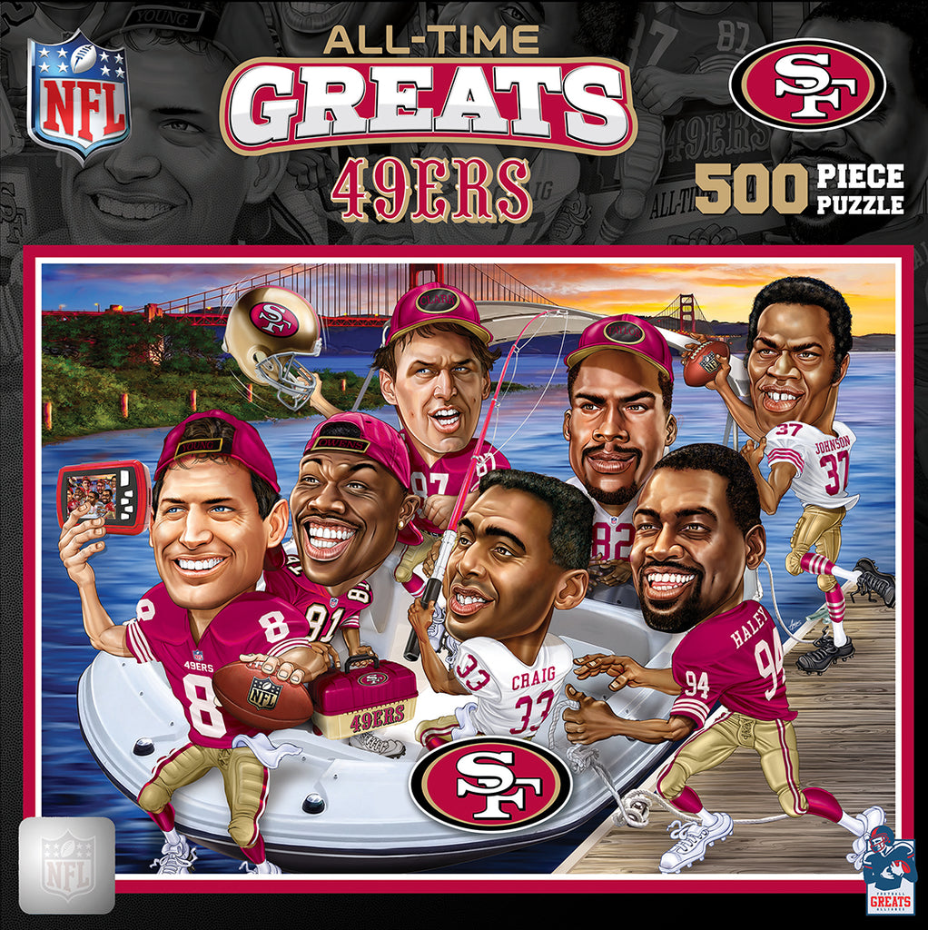 San Francisco 49ers Puzzle 500 Piece All Time Greats