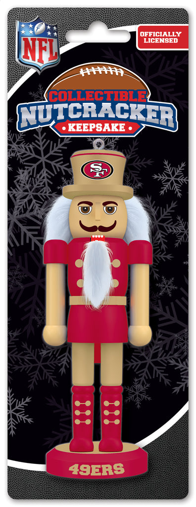 San Francisco 49ers Nutcracker Miniature Periodic Restock