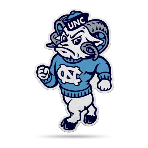 North Carolina Tar Heels Pennant Shape Cut Mascot Design