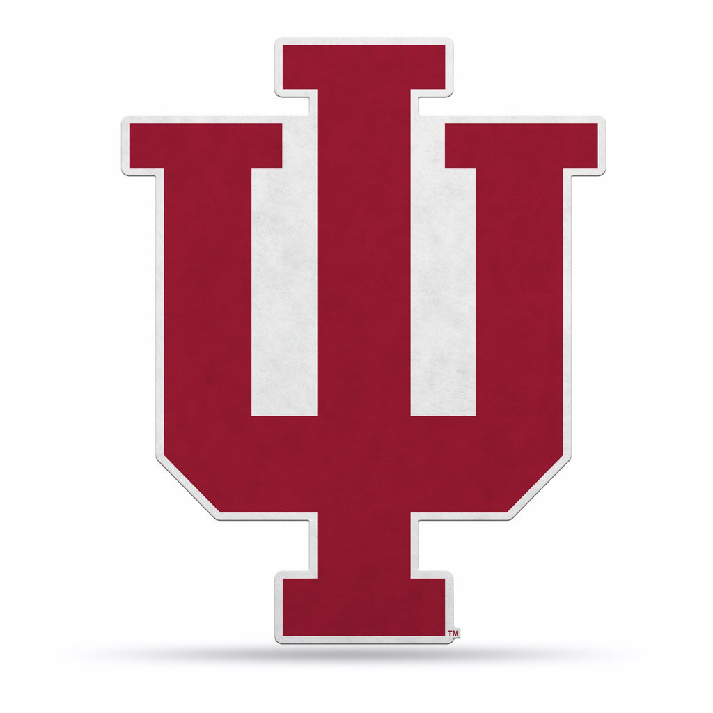 Indiana Hoosiers Pennant Shape Cut Logo Design Special Order