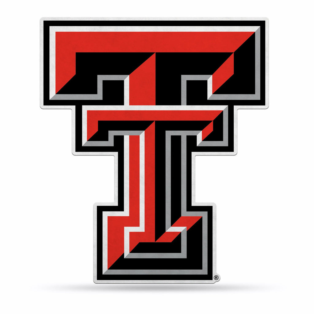 Texas Tech Red Raiders Pennant Shape Cut Logo Design