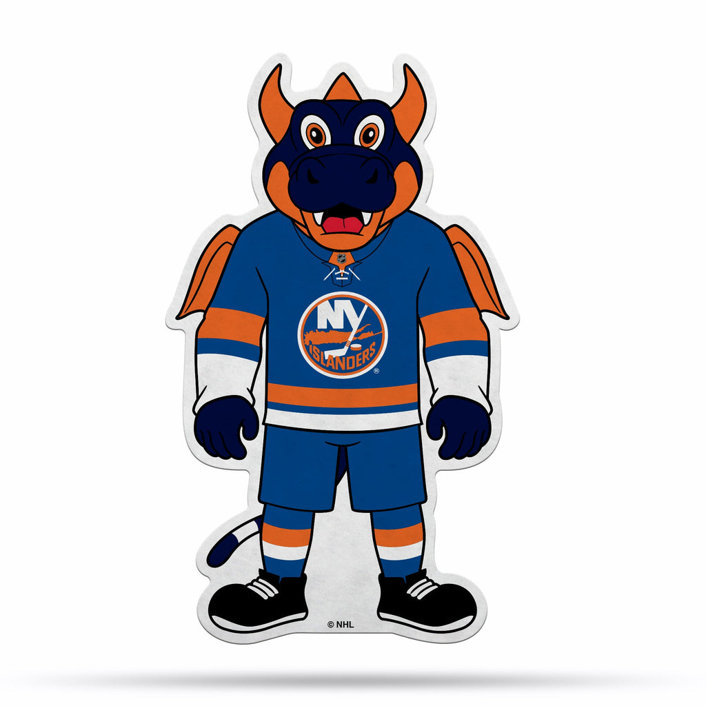 New York Islanders Pennant Shape Cut Mascot Design Special Order