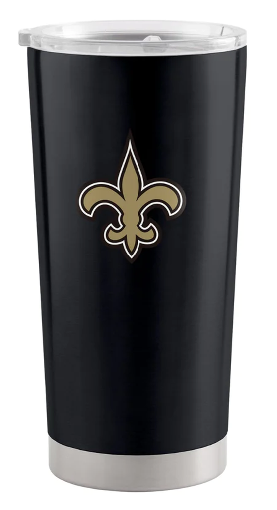 New Orleans Saints Travel Tumbler 20oz Stainless Steel