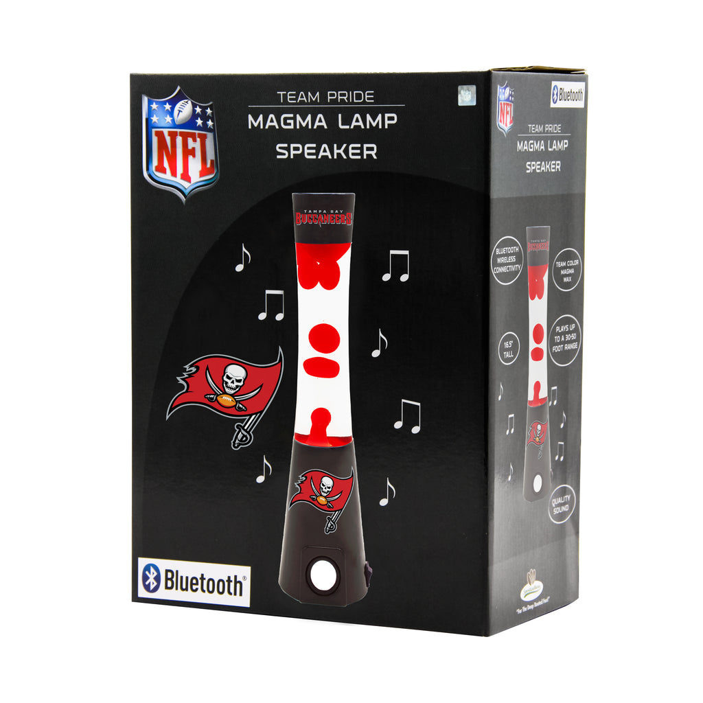 Tampa Bay Buccaneers Magma Lamp Bluetooth Speaker