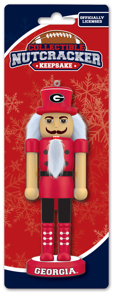 Georgia Bulldogs Nutcracker Miniature Periodic Restock