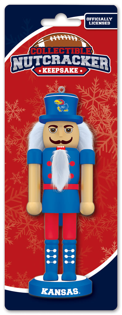 Kansas Jayhawks Nutcracker Miniature Periodic Restock