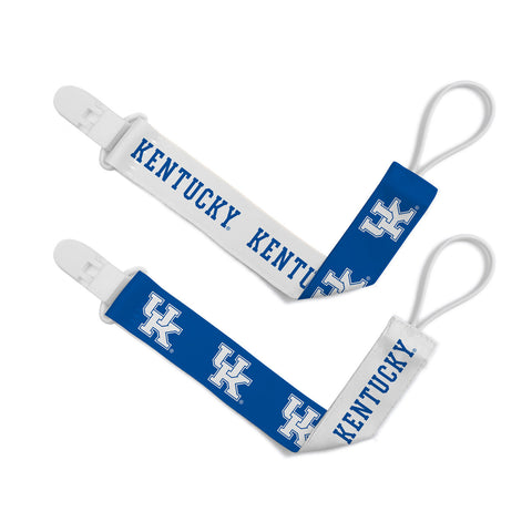 Kentucky Wildcats Pacifier Clips 2 Pack