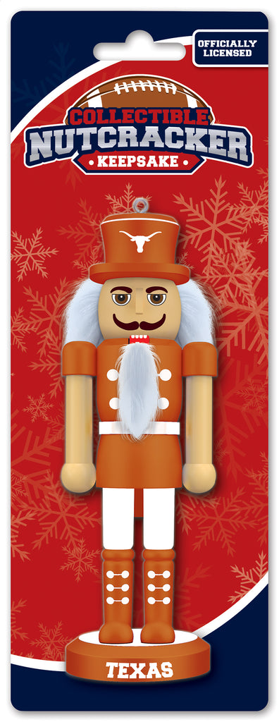 Texas Longhorns Nutcracker Miniature Periodic Restock