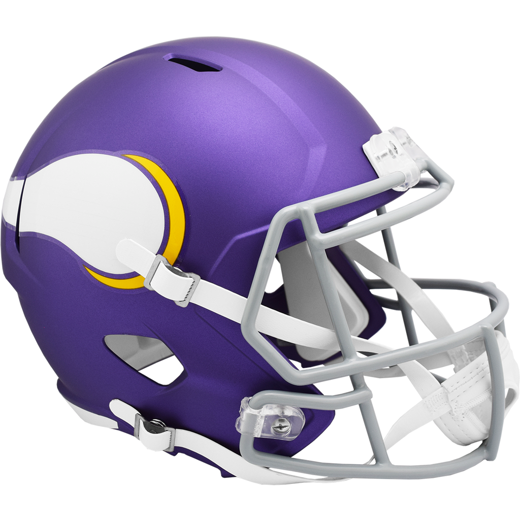 Minnesota Vikings Helmet Riddell Replica Full Size Speed Style On Field Alternate 2023 Tribute Classic