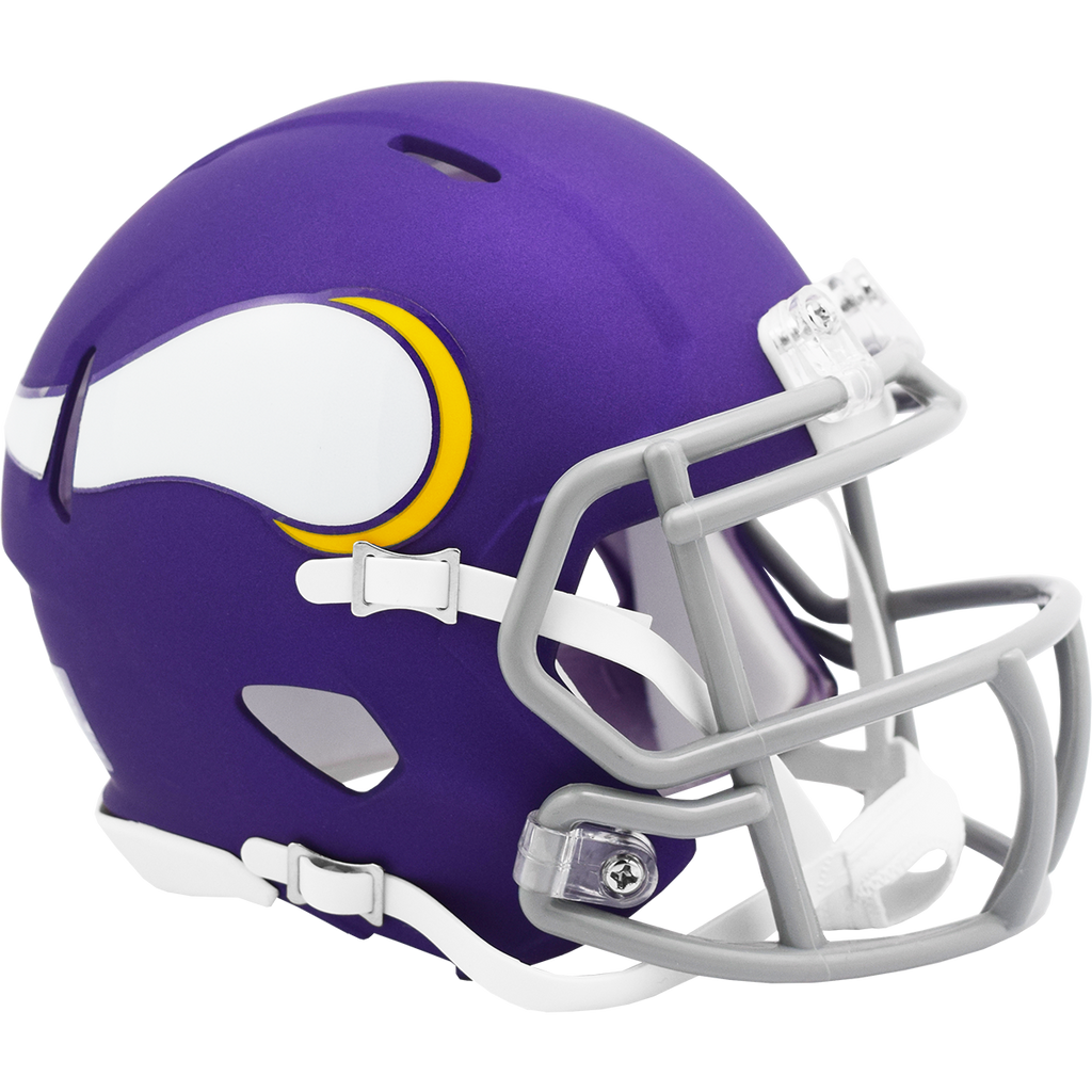 Minnesota Vikings Helmet Riddell Replica Mini Speed Style On Field Alternate 2023 Tribute Classic Periodic Restock