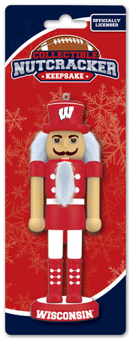 Wisconsin Badgers Nutcracker Miniature Periodic Restock