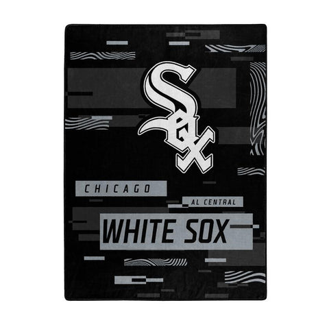 Chicago White Sox Blanket 60x80 Raschel Digitize Design