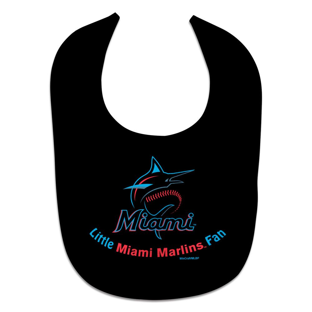 Miami Marlins Baby Bib All Pro Style Special Order