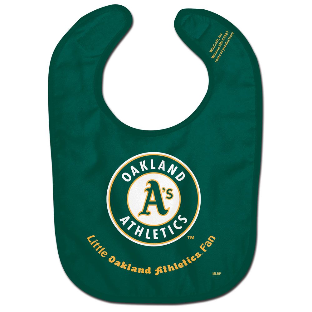 Oakland Athletics Baby Bib All Pro Style Special Order