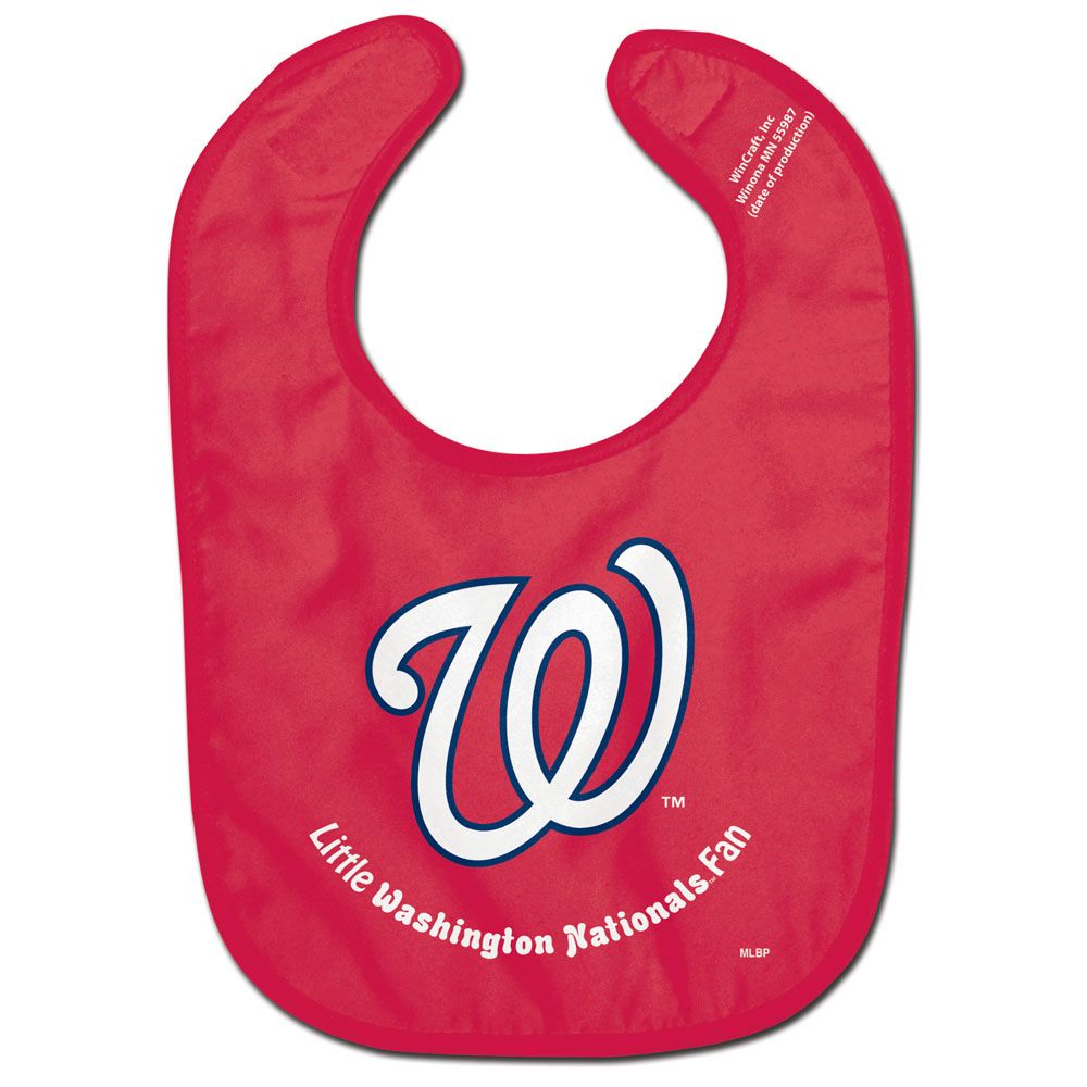 Washington Nationals Baby Bib All Pro Style Special Order