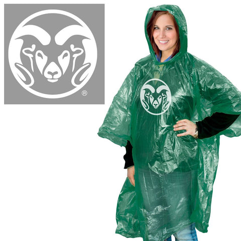 Colorado State Rams Rain Poncho Special Order