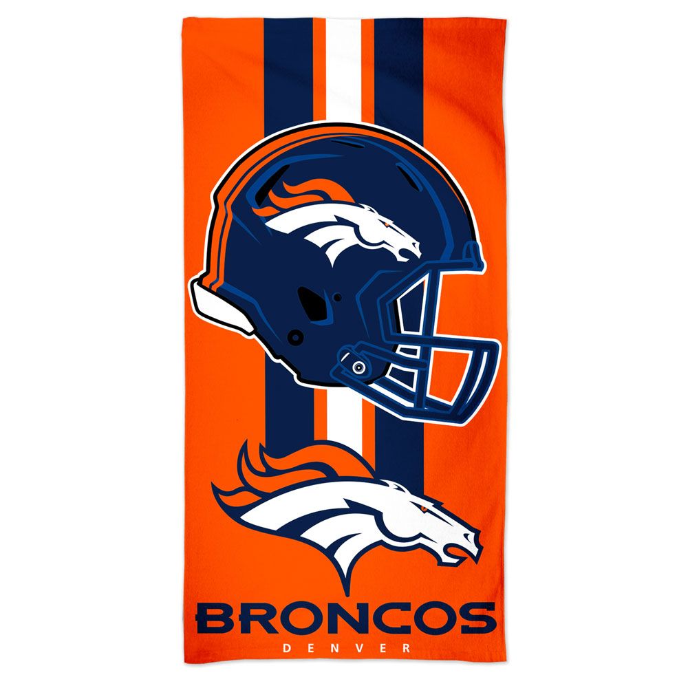 Denver Broncos Towel 30x60 Beach Style