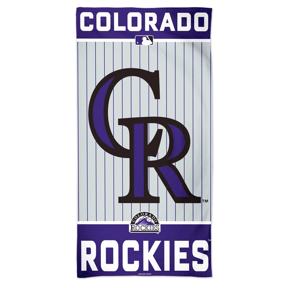 Colorado Rockies Towel 30x60 Beach Style Special Order