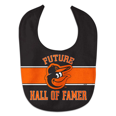 Baltimore Orioles Baby Bib All Pro Style Future Hall of Famer Special Order
