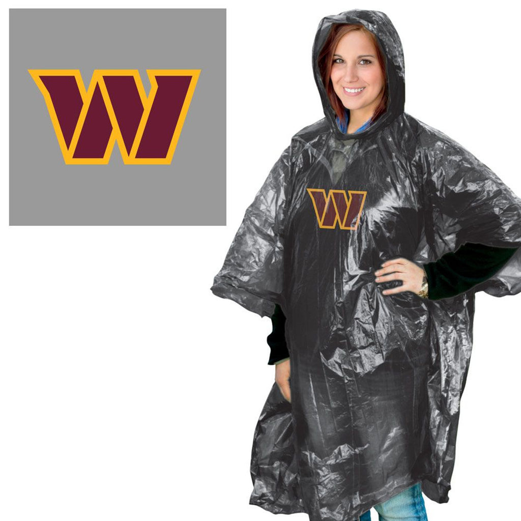 Washington Huskies Commanders Rain Poncho