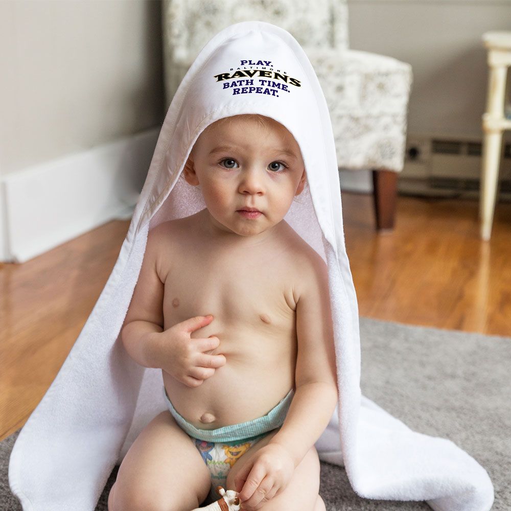 Baltimore Ravens Hooded Baby Towel All Pro