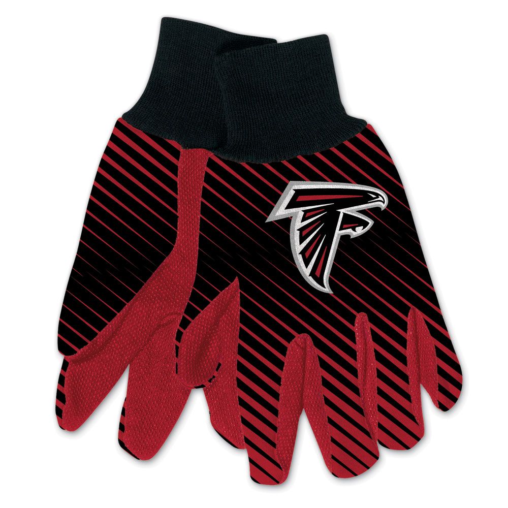 Atlanta Falcons Gloves Two Tone Style Adult Size