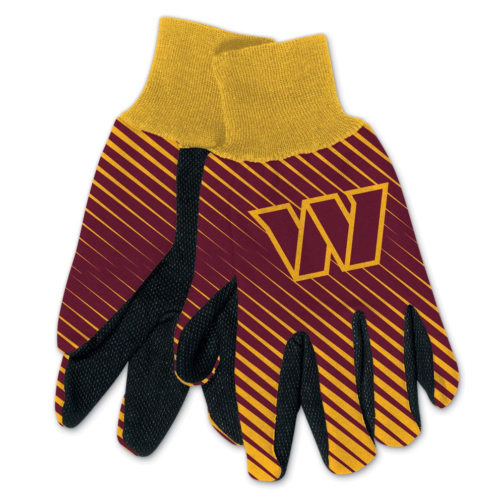Washington Huskies Commanders Gloves Two Tone Style Adult Size