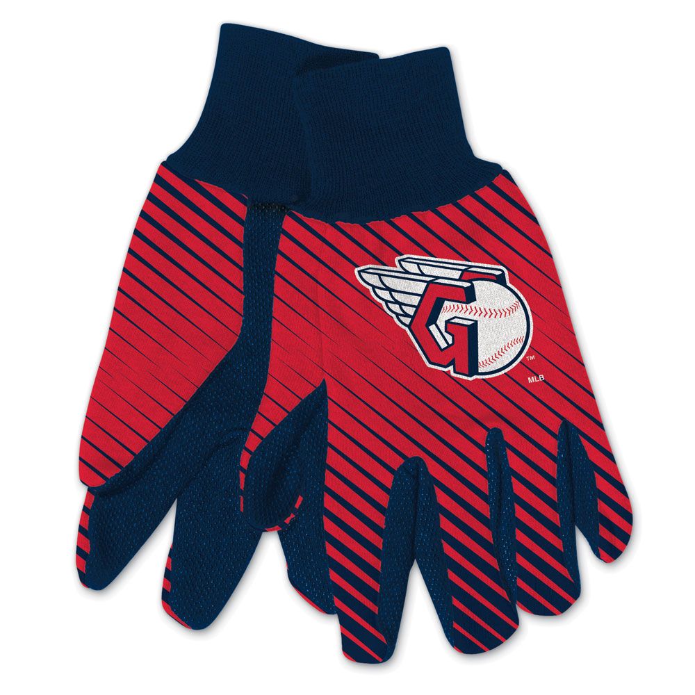 Cleveland Guardians Gloves Two Tone Style Adult Size