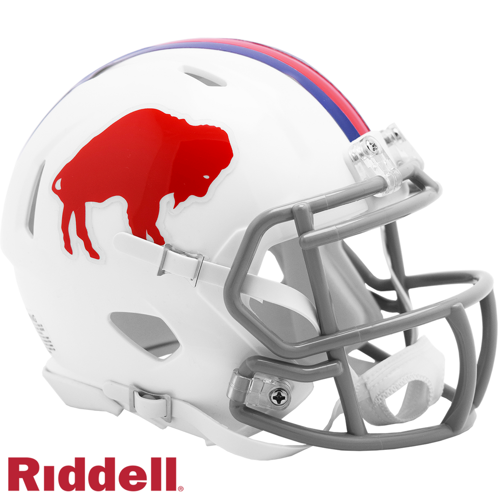 Buffalo Bills Helmet Riddell Replica Mini Speed Style 1965 1973 T/B Periodic Restock