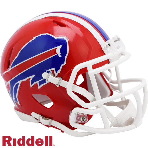 Buffalo Bills Helmet Riddell Replica Mini Speed Style 1987 2001 T/B Periodic Restock