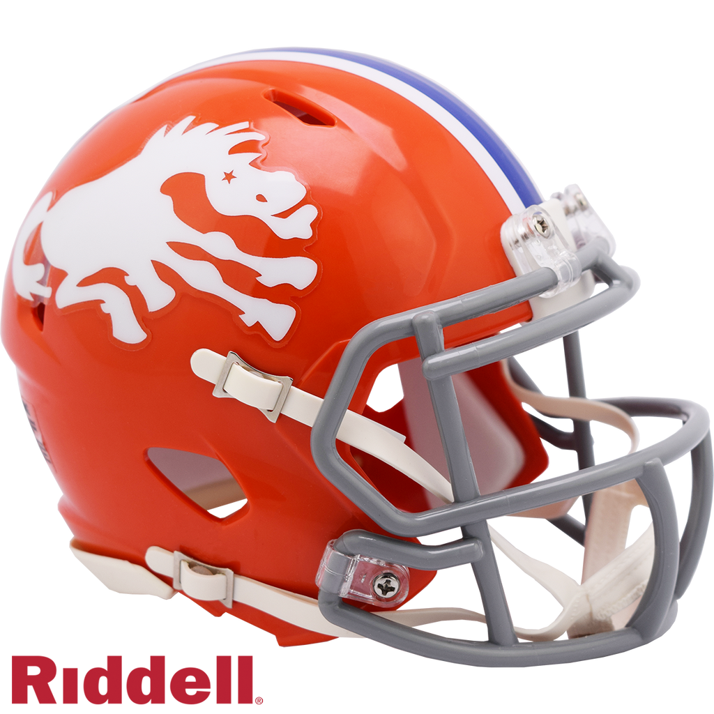 Denver Broncos Helmet Riddell Replica Mini Speed Style 1966 T/B Periodic Restock