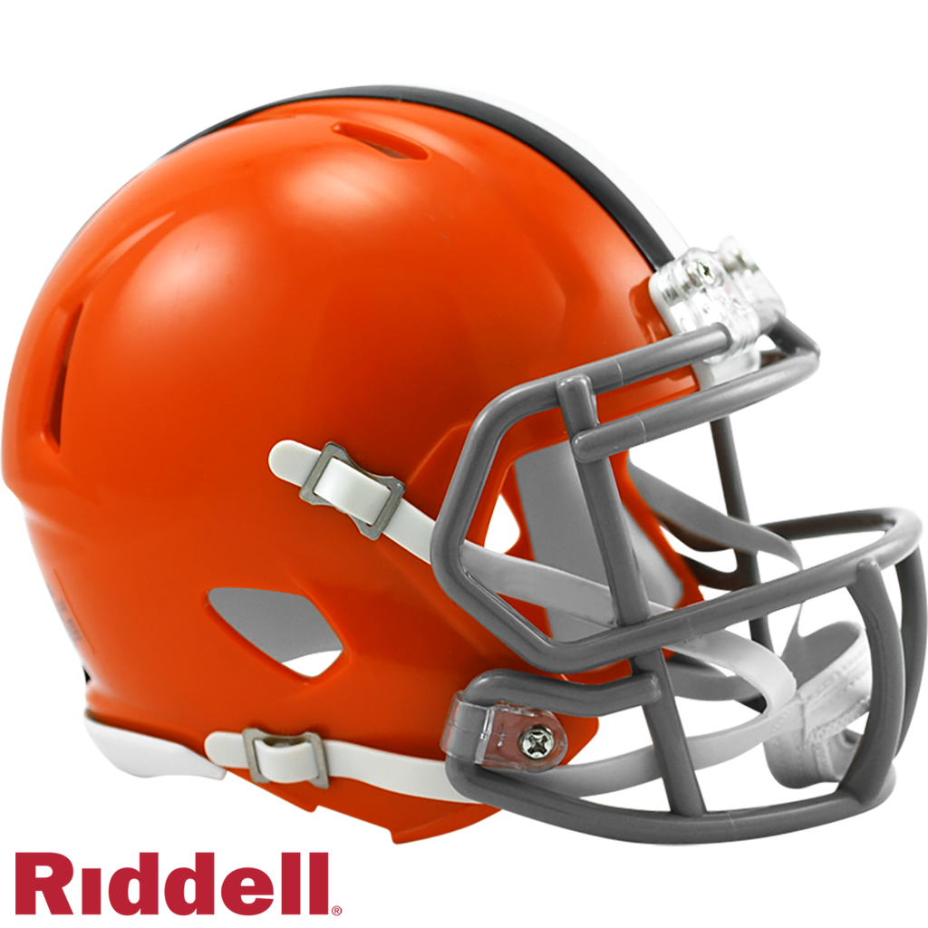 Cleveland Browns Helmet Riddell Replica Mini Speed Style 1962 1974 T/B Periodic Restock