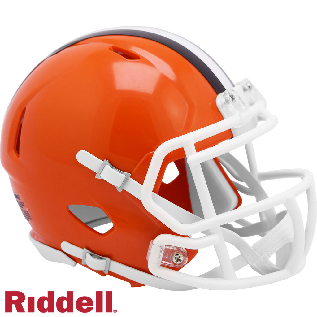 Cleveland Browns Helmet Riddell Replica Mini Speed Style 1975 2005 T/B Periodic Restock
