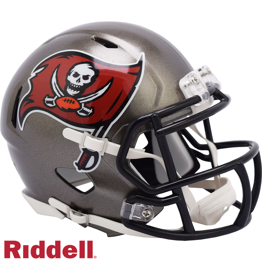 Tampa Bay Buccaneers Helmet Riddell Replica Mini Speed Style 1997 2013 T/B Periodic Restock