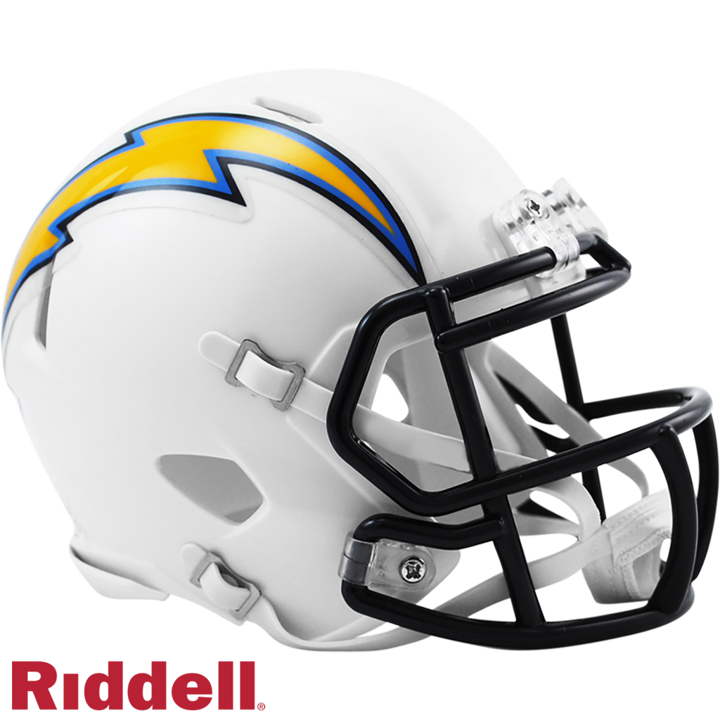 Los Angeles Chargers Helmet Riddell Replica Mini Speed Style 2007 2018 T/B Periodic Restock
