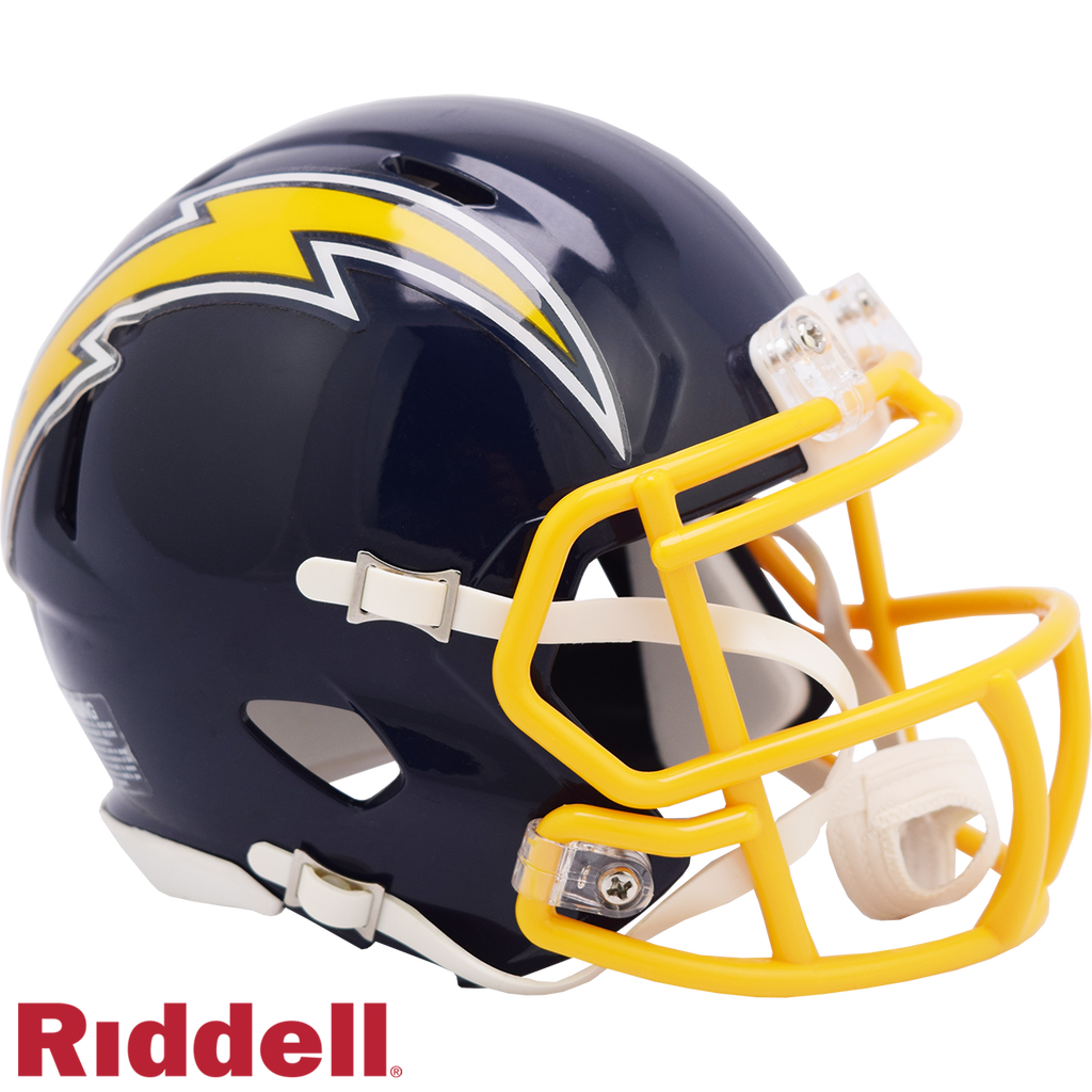 Los Angeles Chargers Helmet Riddell Replica Mini Speed Style 1974 1987 T/B Periodic Restock