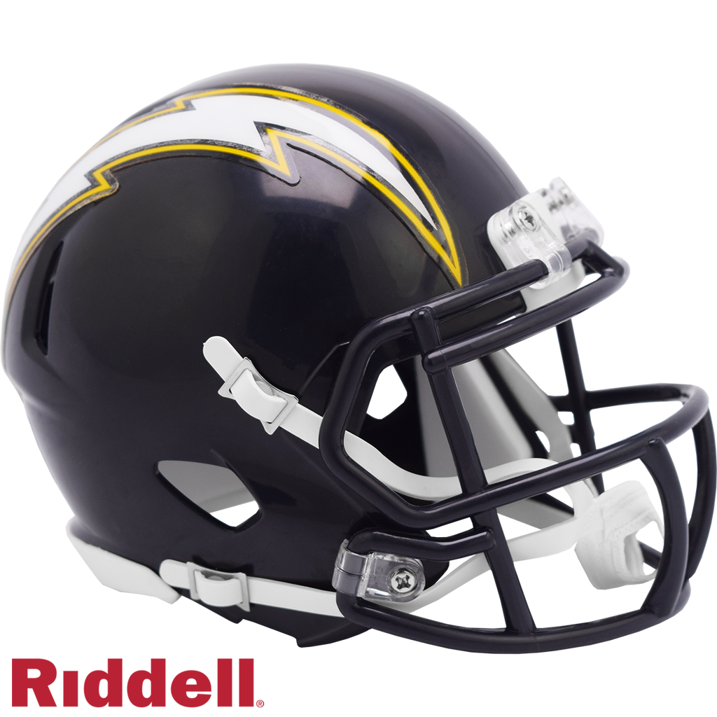 Los Angeles Chargers Helmet Riddell Replica Mini Speed Style 1988 2006 T/B Periodic Restock