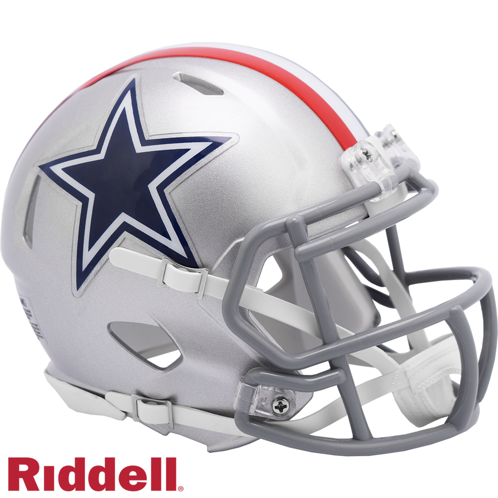 Dallas Cowboys Helmet Riddell Replica Mini Speed Style 1976 T/B Periodic Restock