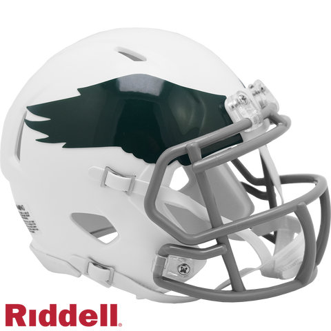 Philadelphia Eagles Helmet Riddell Replica Mini Speed Style 1969 1973 T/B Periodic Restock