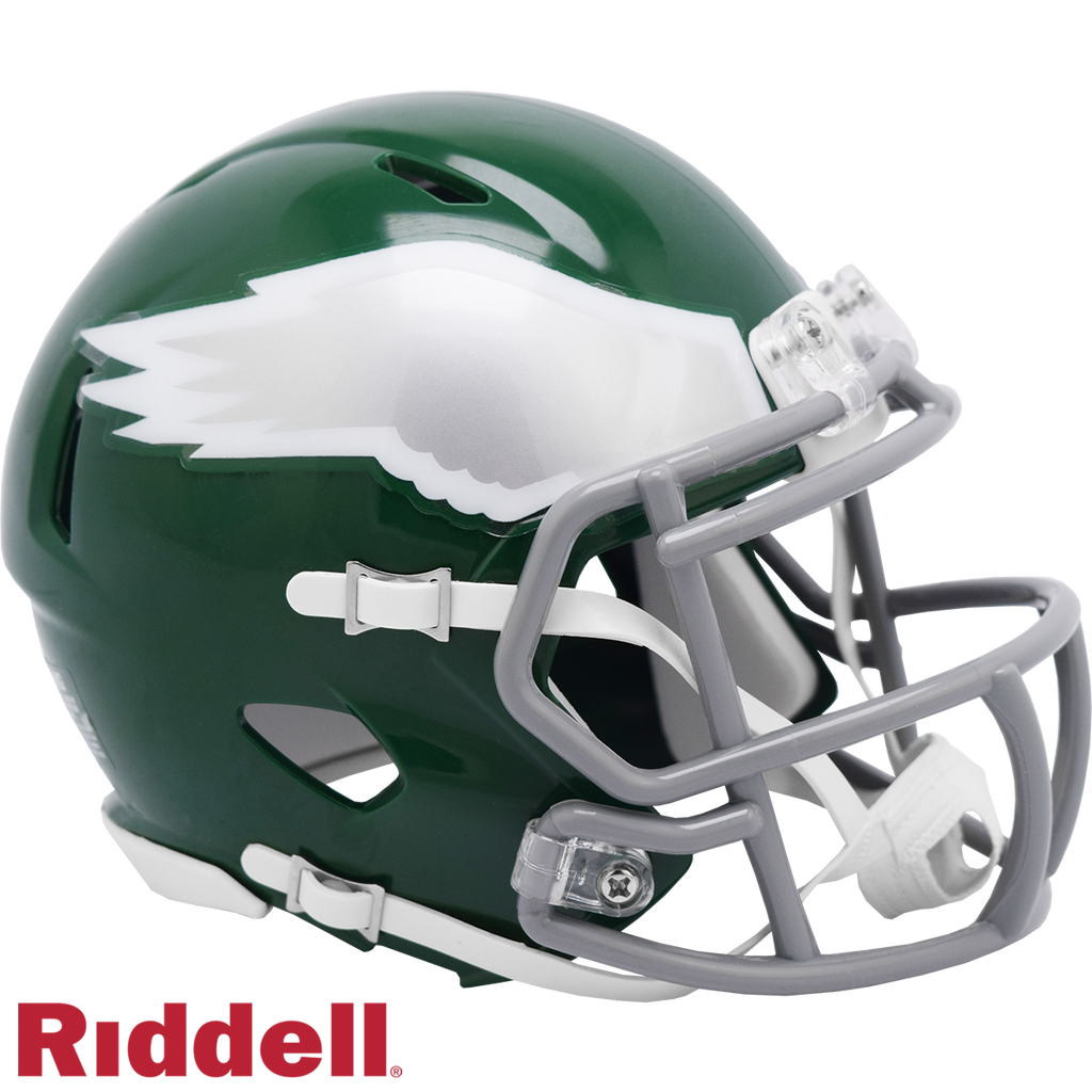 Philadelphia Eagles Helmet Riddell Replica Mini Speed Style 1974 1995 T/B Periodic Restock