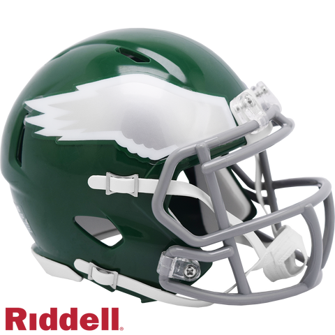 Philadelphia Eagles Helmet Riddell Replica Mini Speed Style 1974 1995 T/B Periodic Restock