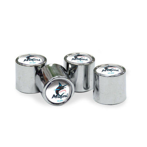 Miami Marlins Valve Stem Caps Special Order