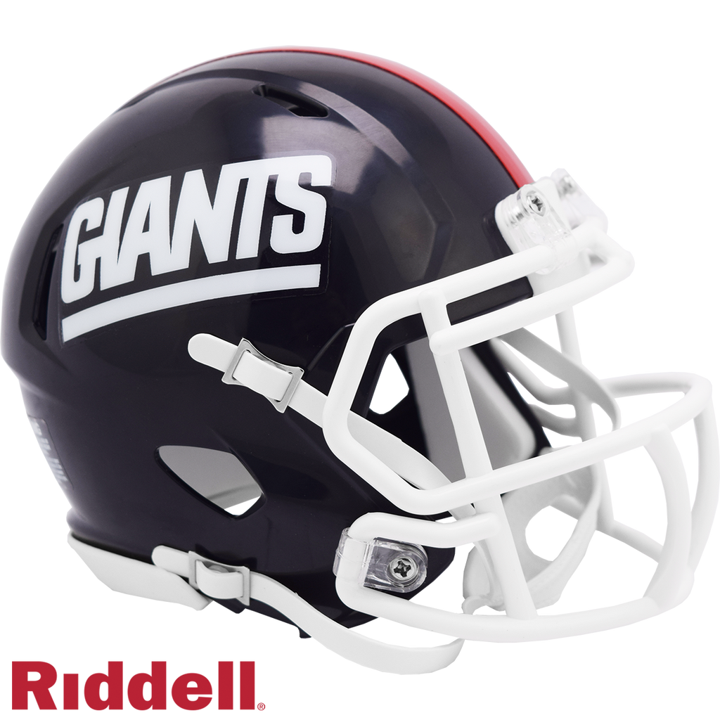 New York Giants Helmet Riddell Replica Mini Speed Style 1980 1999 T/B Periodic Restock