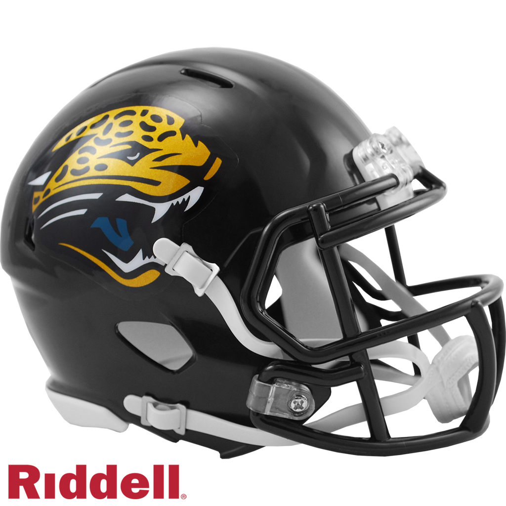 Jacksonville Jaguars Helmet Riddell Replica Mini Speed Style 1995 2012 T/B Periodic Restock