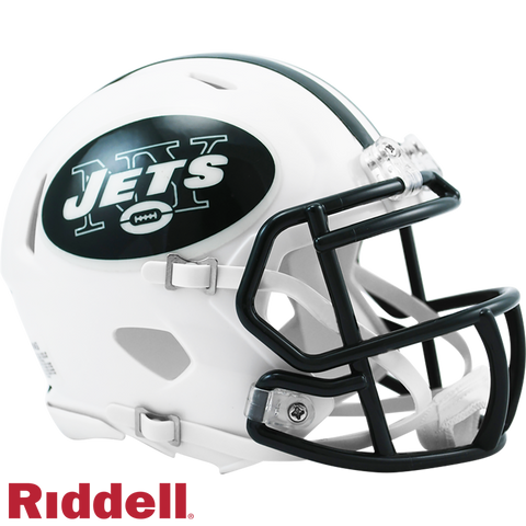 New York Jets Helmet Riddell Replica Mini Speed Style 1998 2018 T/B Periodic Restock
